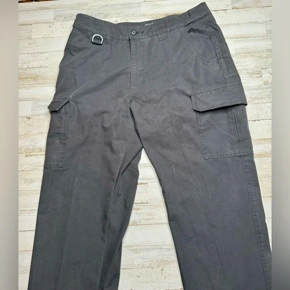 Midway USA Men's Military Black Tactical Ripstop Cargo Pants 38x30 - Picture 3 of 11